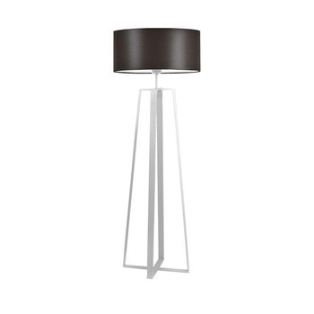 Lampa podłogowa LYSNE Moss, 60 W, E27, brązowo-biała, 158x60 cm - LYSNE