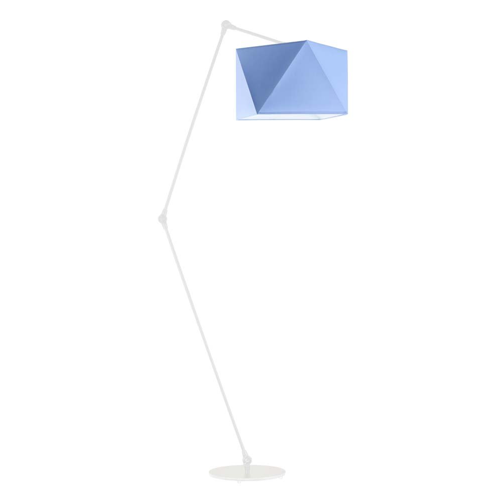 Lampa podłogowa LYSNE Osaka, 60 W, E27, niebieska/biała, 177x60 cm