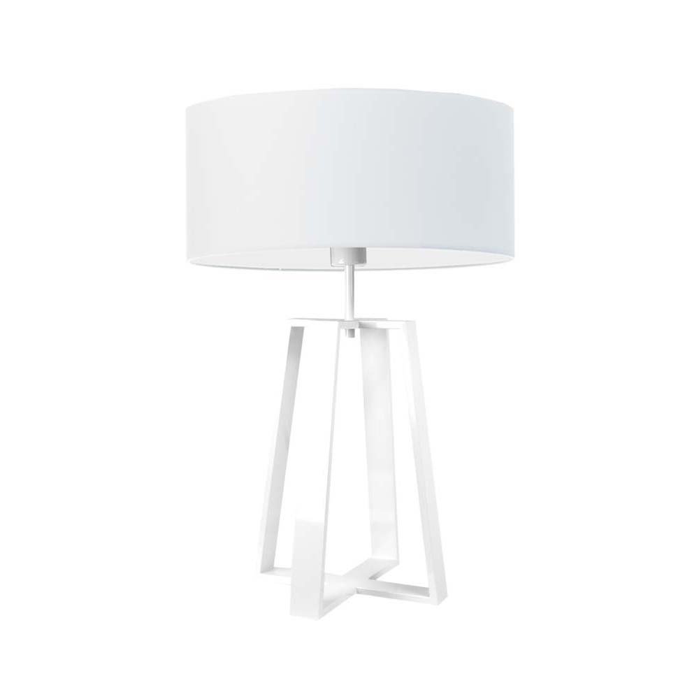 Zdjęcia - Żyrandol / lampa Lampa podłogowa LYSNE Thor, 60 W, E27, biała, 61x40 cm