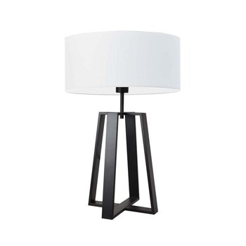 Lampa podłogowa LYSNE Thor, 60 W, E27, biała/czarna, 61x40 cm - LYSNE