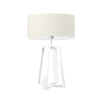Lampa podłogowa LYSNE Thor, 60 W, E27, ecru/biała, 61x40 cm - LYSNE