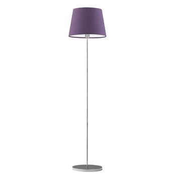 Lampa podłogowa LYSNE Vasto, 60 W, E27, fioletowa/srebrna, 162,5x37 cm - LYSNE