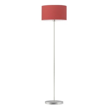 Lampa podłogowa LYSNE Werona, 60 W, E27, czerwona/stalowa, 156x40 cm - LYSNE
