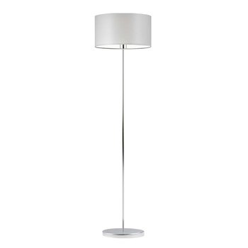 Lampa podłogowa LYSNE Werona, 60 W, E27, jasnoszara/chrom, 156x40 cm - LYSNE