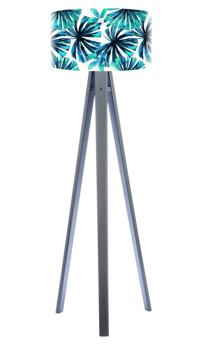 Zdjęcia - Żyrandol / lampa Palma Lampa podłogowa MACODESIGN Niebieska  tripod-foto-423p-a, 60 W 