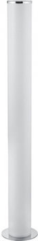 lampa podłogowa Pillar150 cm stalowa/akrylowa srebrno-biała 2-częściowa - TWM