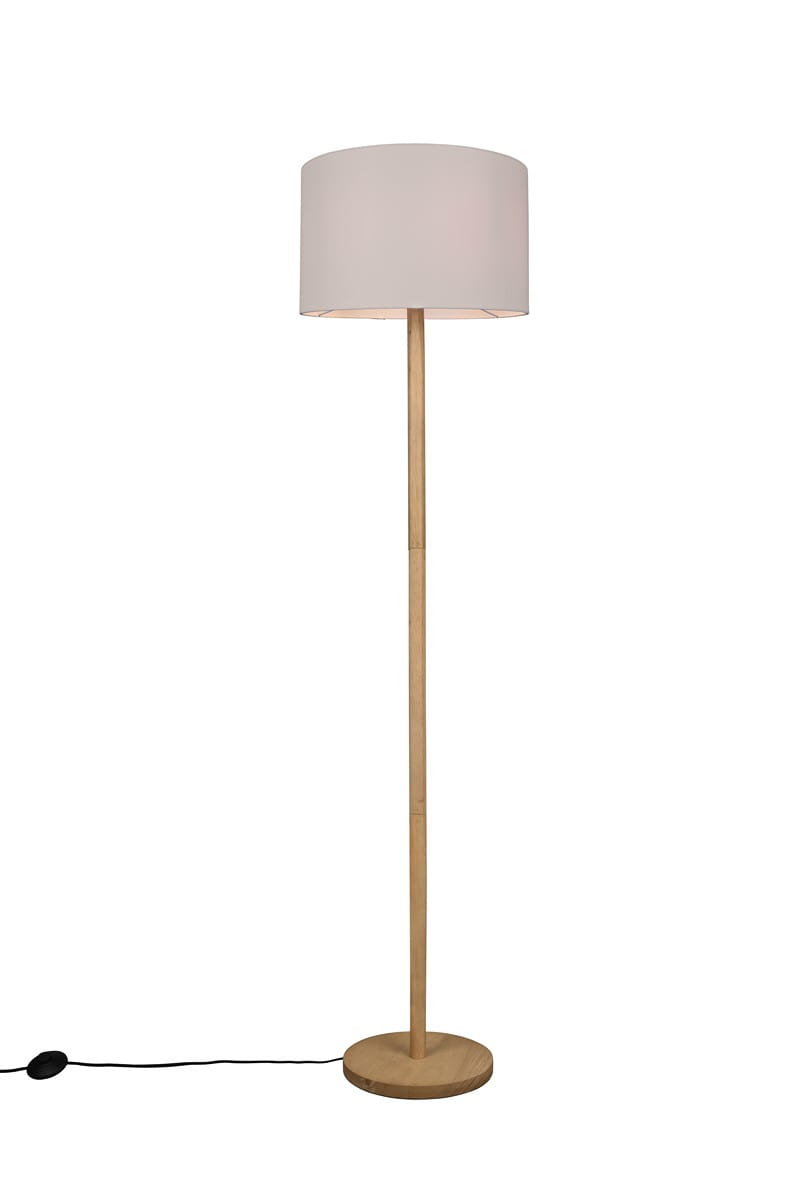Lampa podłogowa stojąca KORBA brązowy Trio 401200101-Zdjęcie-0
