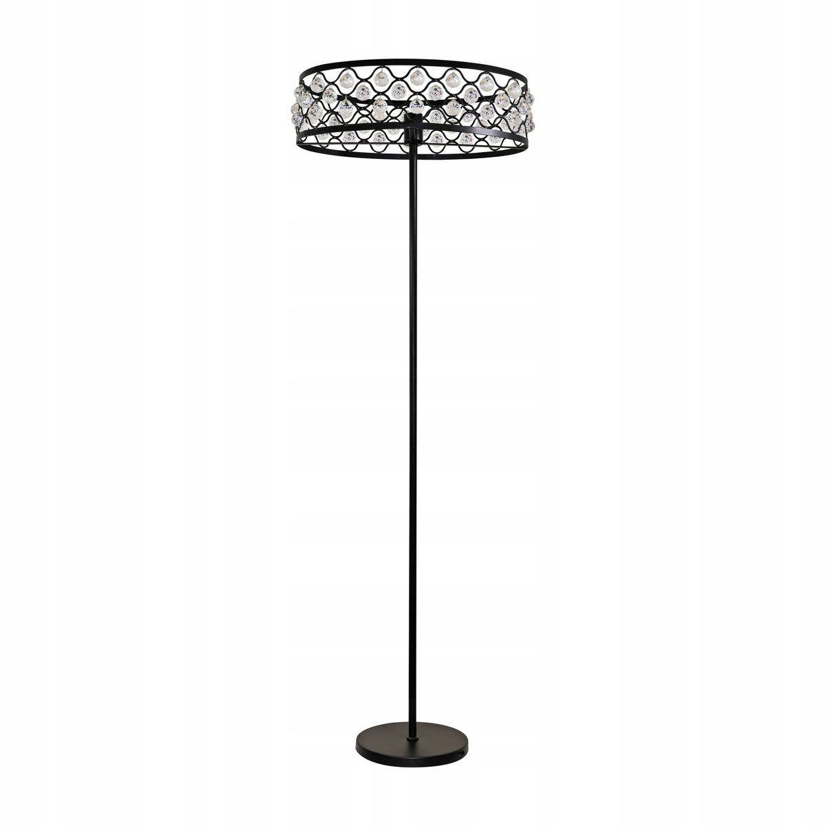 Zdjęcia - Żyrandol / lampa Sanico Lampa Podłogowa Stojąca Vejle Led E27 Czarna 