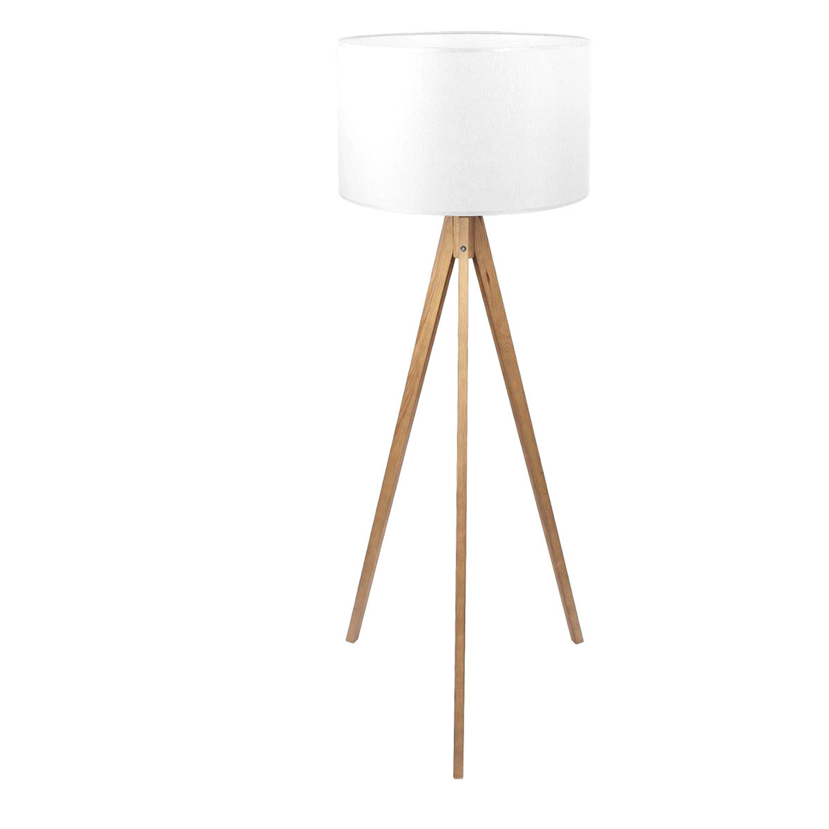 Lampa podłogowa TK LIGHTING Treviso, biała, E27