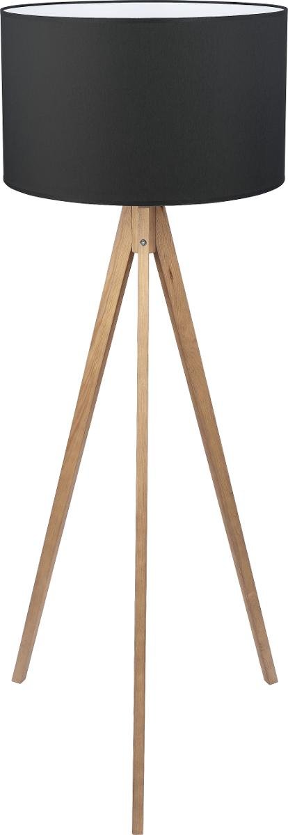 Lampa podłogowa TK LIGHTING Treviso, czarna, E27