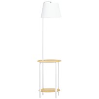 lampa podłogowa z 2 półkami