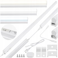 Lampa podszafkowa LED listwa kuchenna do szafy 120cm świetlówka 3 barwy 16W Ledhoff