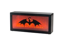 Lampa ścienna House Of The Dragon Targaryen Ród Smoka Podświetlana półka na prezent
