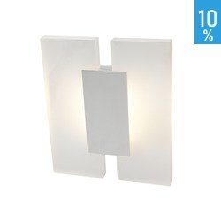 Lampa ścienna kinkiet LED Jacob biały 6W 3000K MB1070S ITALUX, - ITALUX