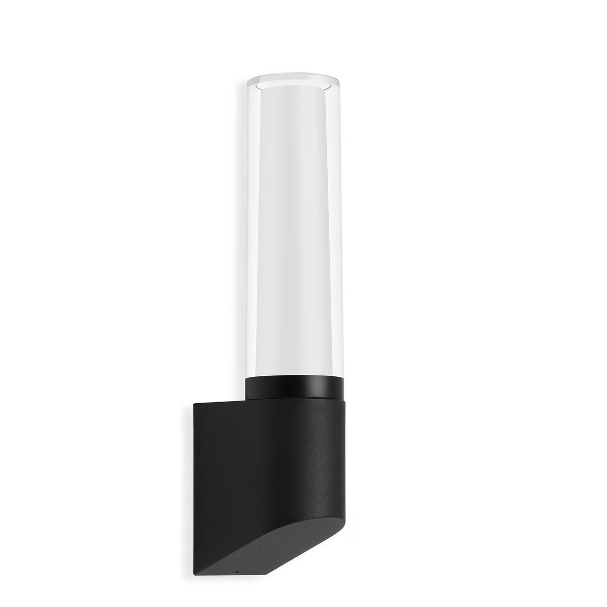 TELEFUNKEN Telefunken Czarny Lampa Ścienna Led Zewnętrzna 8W Ip44 Czarna Barwa 4000K Elewacyjna 33 Cm