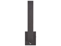 Lampa ścienna zewnętrzna LED z czujnikiem ruchu czarna TUMMEL