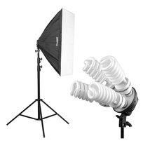 Lampa SOFTBOX 60x60 4x65W 802
