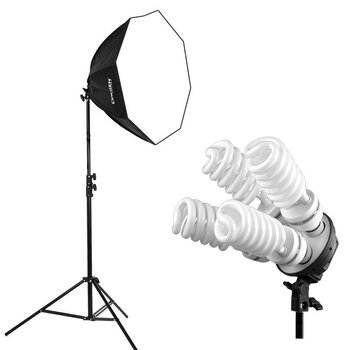 Lampa SOFTBOX octa 70 4x85W 802 - CineGEN