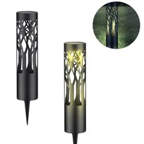 Lampa solarna do ogrodu wbijana w grunt ciepłe światło 3000K 50cm ALBERO 330260 POLUX-GOLDLUX