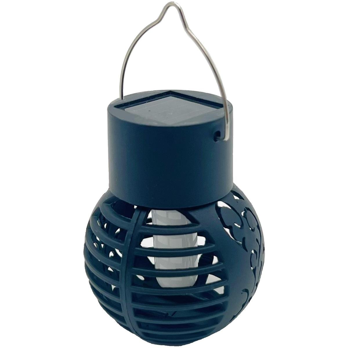 Zdjęcia - Naświetlacz / lampka Saska Garden LAMPA SOLARNA KULA WISZĄCA EFEKT OGIEŃ PŁOMIEŃ 6 LED 