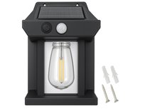 Lampa Solarna Led Elewacyjna Kinkiet Oświetlenie Czujnik Ruchu Zmierzchu