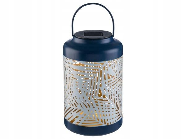 Lampa Solarna LED Ogrodowa Latarnia Lampion z czujnikiem zmierzchu
