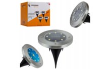 LAMPA SOLARNA LED OGRODOWA NAJAZDOWA GRUNTOWA