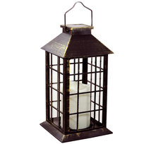 Lampa solarna LED patynowa 27cm LATARENKA 309563 Polux