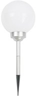 Lampa solarna LED SASKA GARDEN Mleczna kula, 20 cm - Saska Garden