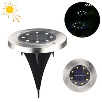 Lampa solarna najazdowa LED Wbijana w grunt okrągła SOLLY 330246 POLUX-GOLDLUX