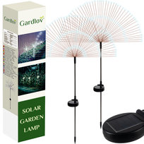 Lampa Solarna Ogrodowa Dmuchawiec LED Drzewko Solarne 2x 150 LED GARDLOV
