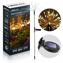 LAMPA SOLARNA OGRODOWA DRZEWKO DMUCHAWIEC LED FAJERWERKI