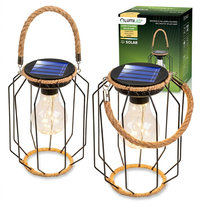 Lampa Solarna Ogrodowa LED Wisząca Latarenka DORA IP44 3000K LUMILED Lumiled