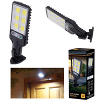 Lampa solarna SOLARFLARE z czujnikiem ruchu 72 LED pilot w zestawie