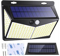 Lampa Solarna z Czujnikiem Ruch Zmierzchu 208 LED