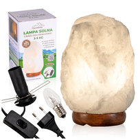 Lampa solna 3-5kg jonizator lampka nocna jonizator lampka do biura kontaktu