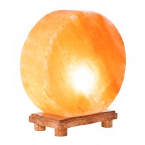 LAMPA SOLNA HIMALAJSKA AURORA JONIZATOR POWIETRZA LAMPKA BIURKOWA NOCNA