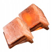 Lampa solna sześcian sól jonizator oczyszczacz powietrza lampka nocna