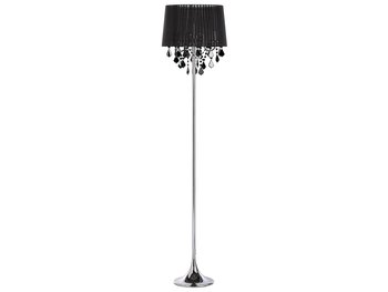 Lampa stojaca BELIANI Evans, E14, czarna, 170 cm - Beliani