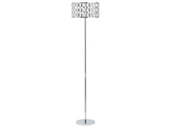 Lampa stojąca BELIANI Tenna, srebrna, 160 cm  - Beliani