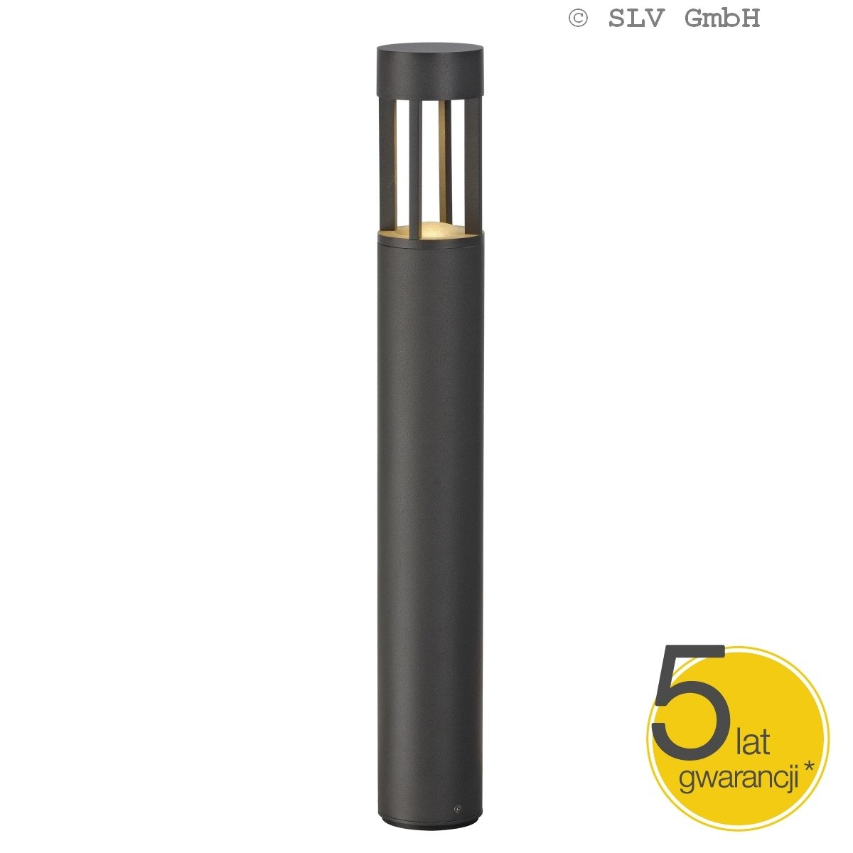 Lampa stojąca SPOTLINE Slots 300, antracytowa, 7,7W, 66x9 cm