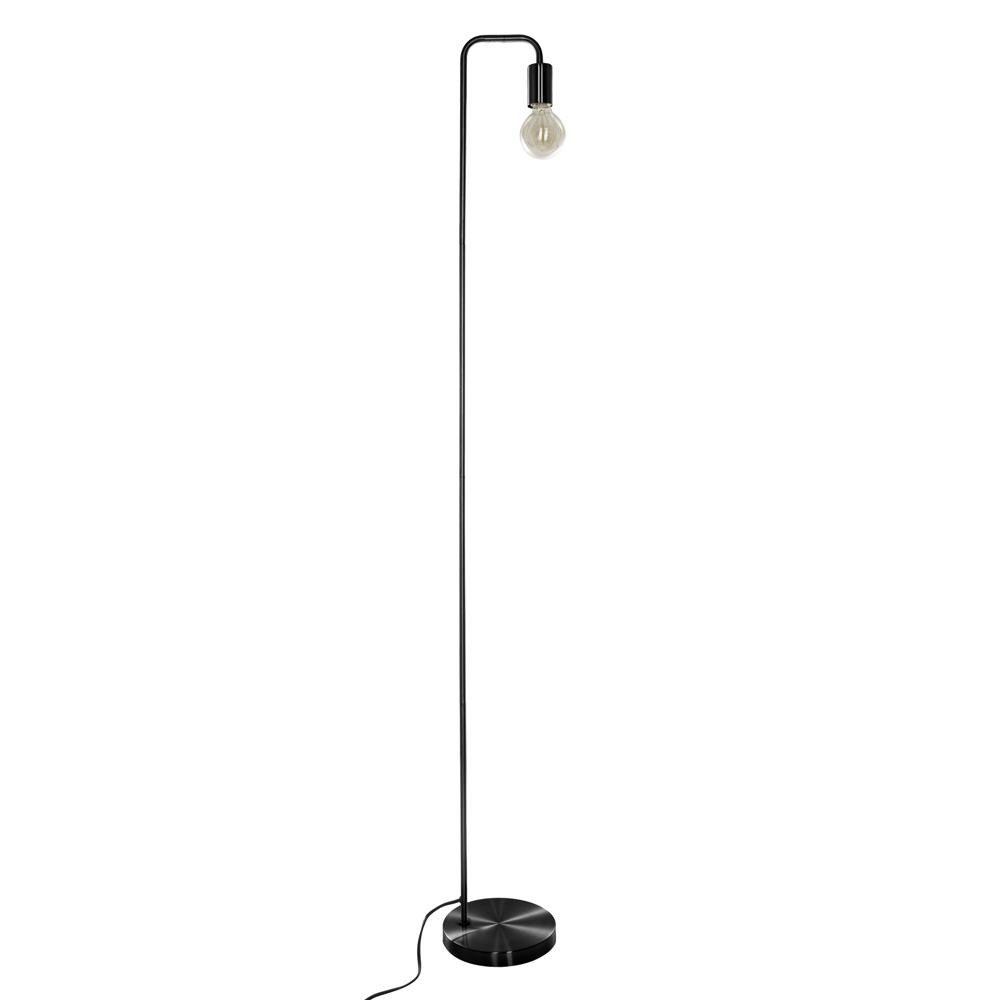 Lampa stojąca z metalu, ATMOSPHERA, 25x150 cm, czarna