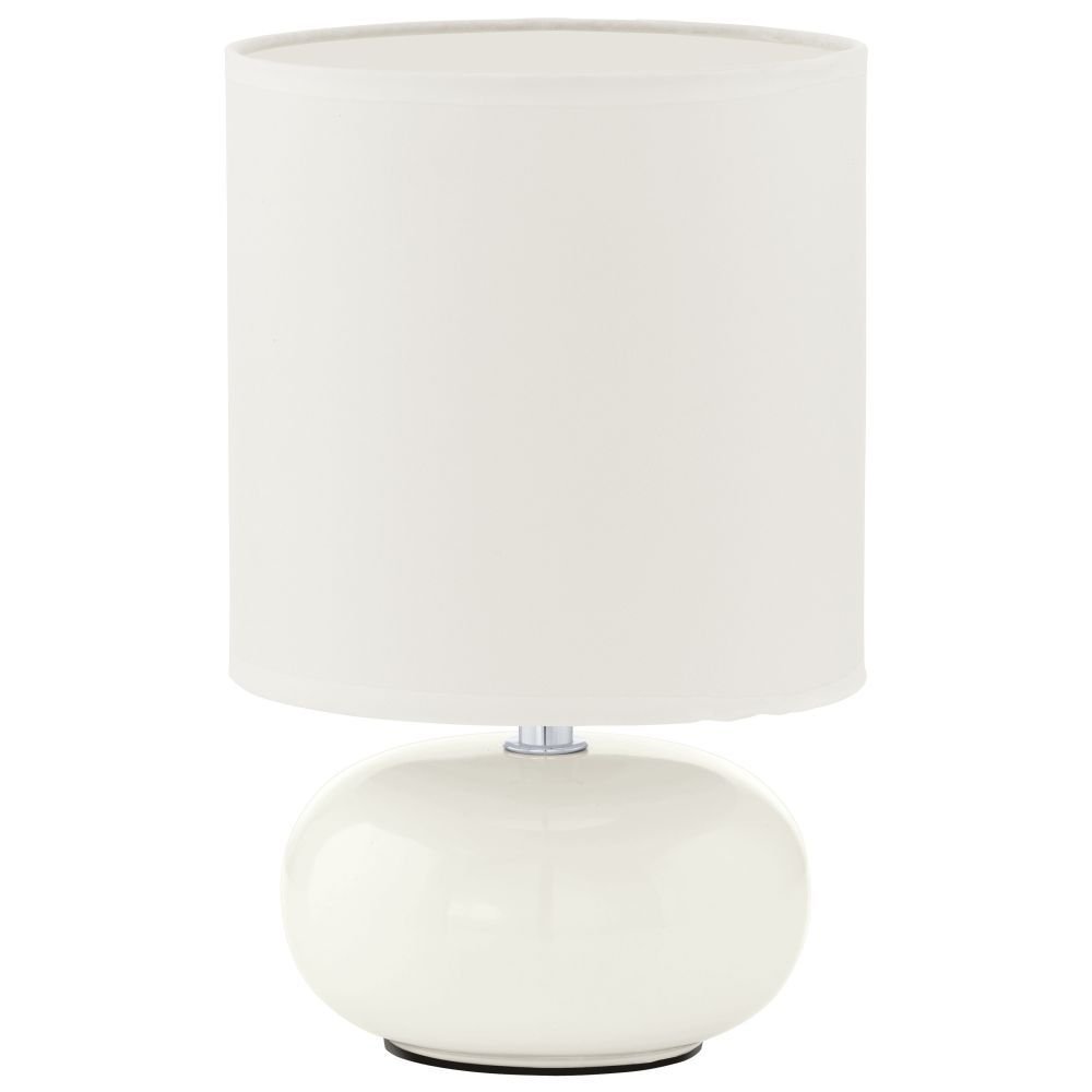 Lampa stołowa EGLO Trondio 93046, E14, biała