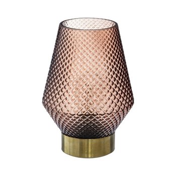 Lampa stołowa LED : Kolor - Różowy - MIA home