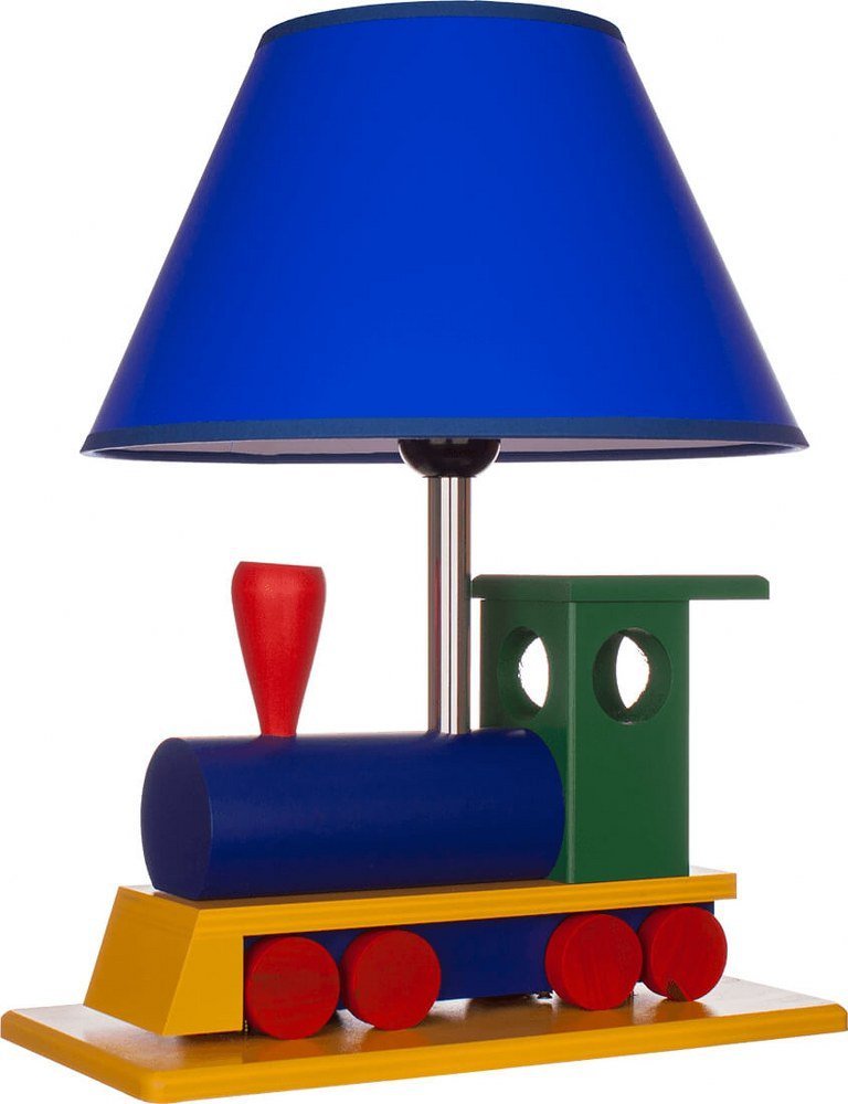 Фото - Настільна лампа Lampa stołowa nocna dziecięca LOKOMOTYWA 4112008 Hellux
