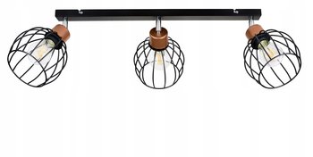 Lampa Sufit Plafon Żyrandol Regulowany Loft Kula - INECT