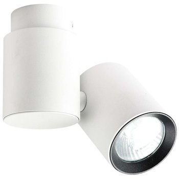 LAMPA sufitowa BOSTON LP-741/1W WH/BK Light Prestige metalowa OPRAWA regulowany plafon tuby białe czarne - Light Prestige