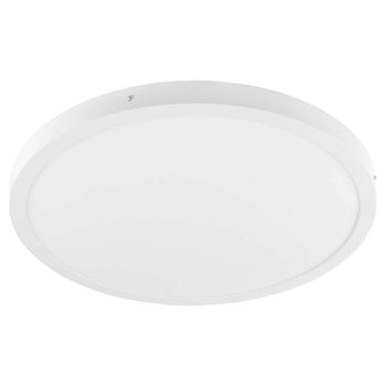 LAMPA sufitowa GLISSY ROUND KLCM20R48W Italux natynkowa OPRAWA okrągła LED 50W 3000K plafon biały - ITALUX