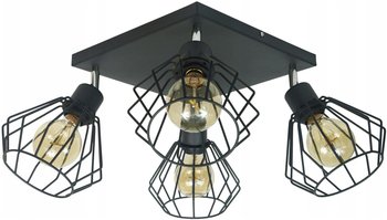 LAMPA SUFITOWA GRAFITOWA BRYLANT DIAMENT WISZĄCA ŻYRANDOL LOFT EDISON LED - MODERNO