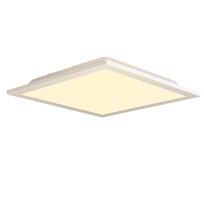 Lampa sufitowa LED do salonu, płaski biały panel, 60*60 cm, 40 W, prostokątna lampa sufitowa, 3000 K